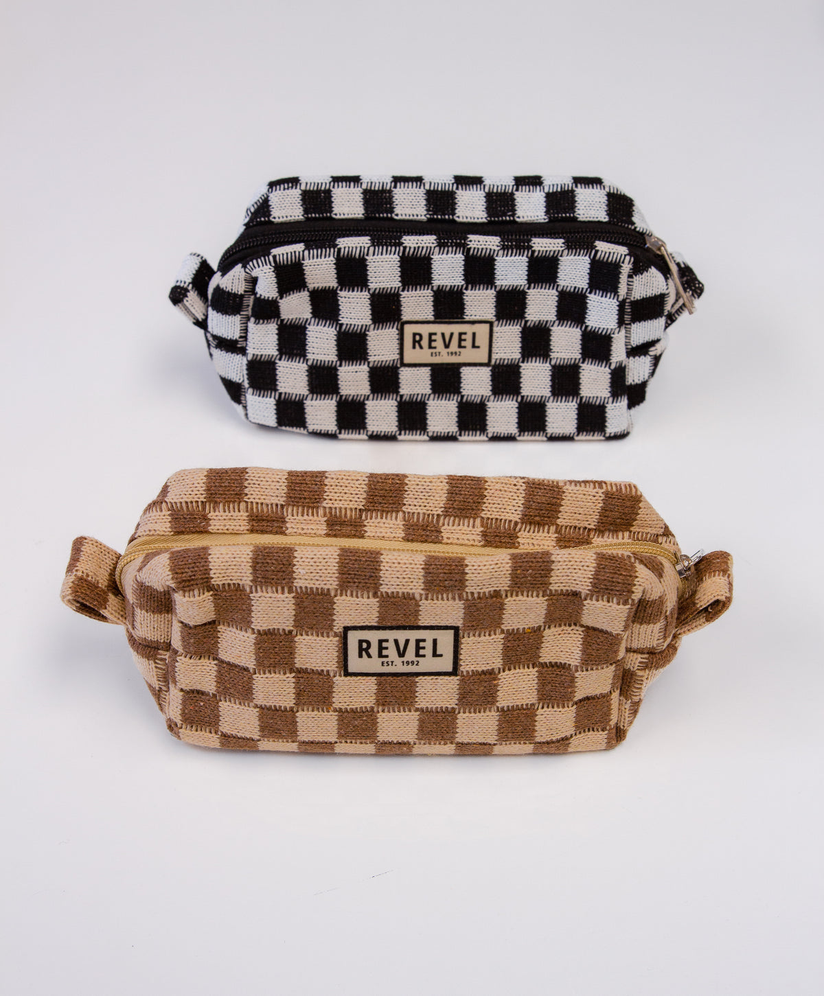 Checker Makeup Checker Makeup Bag – Revel Company