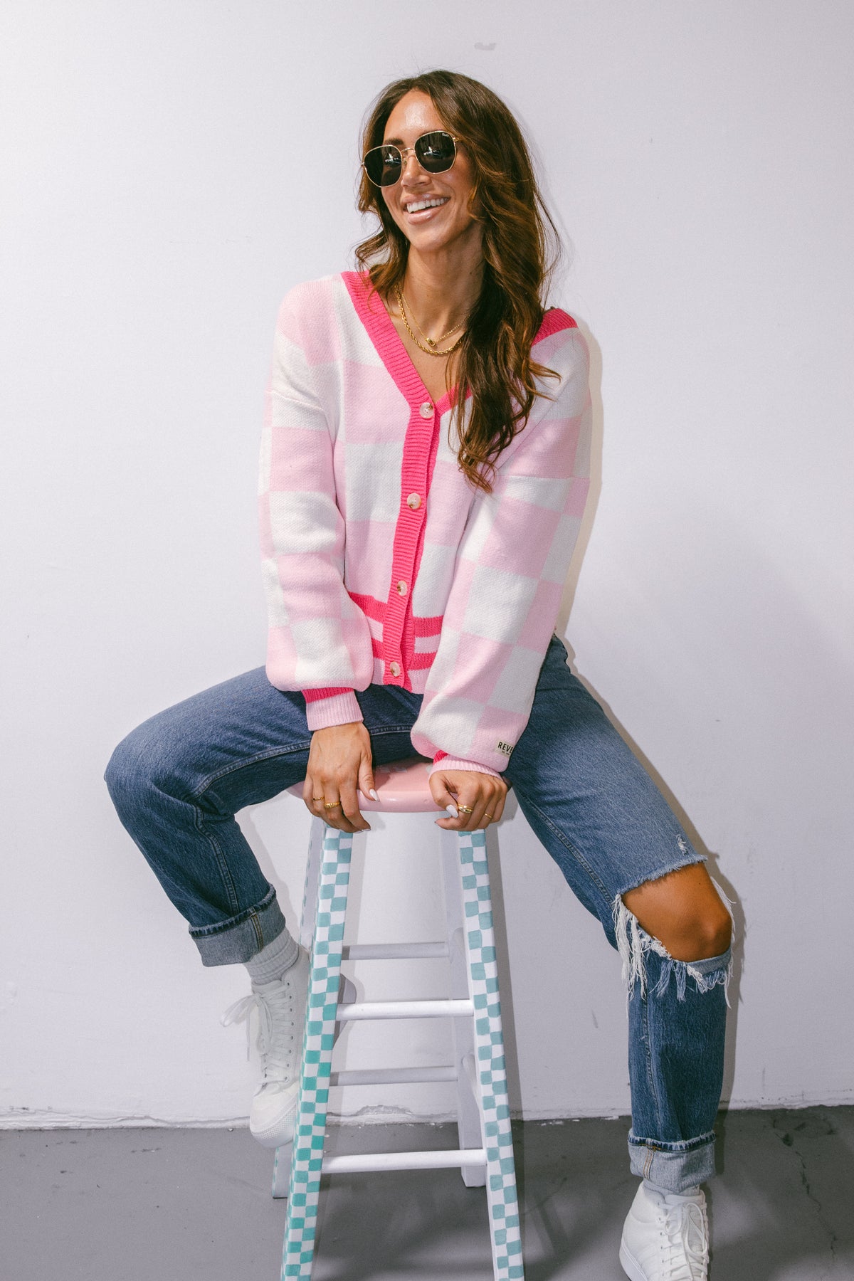 Pink POP Sweater Top