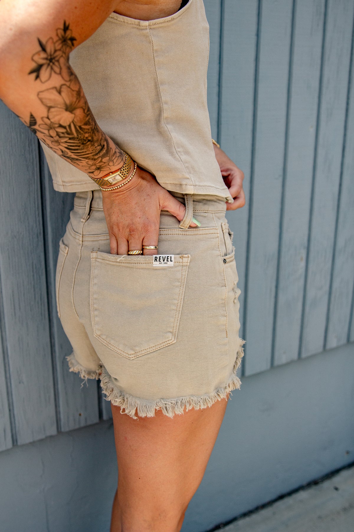 Rise Up Denim Short