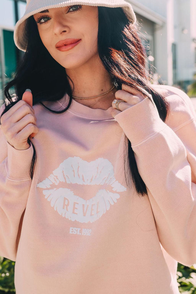Lips of Love Sweatshirt - Revel Clothing Company