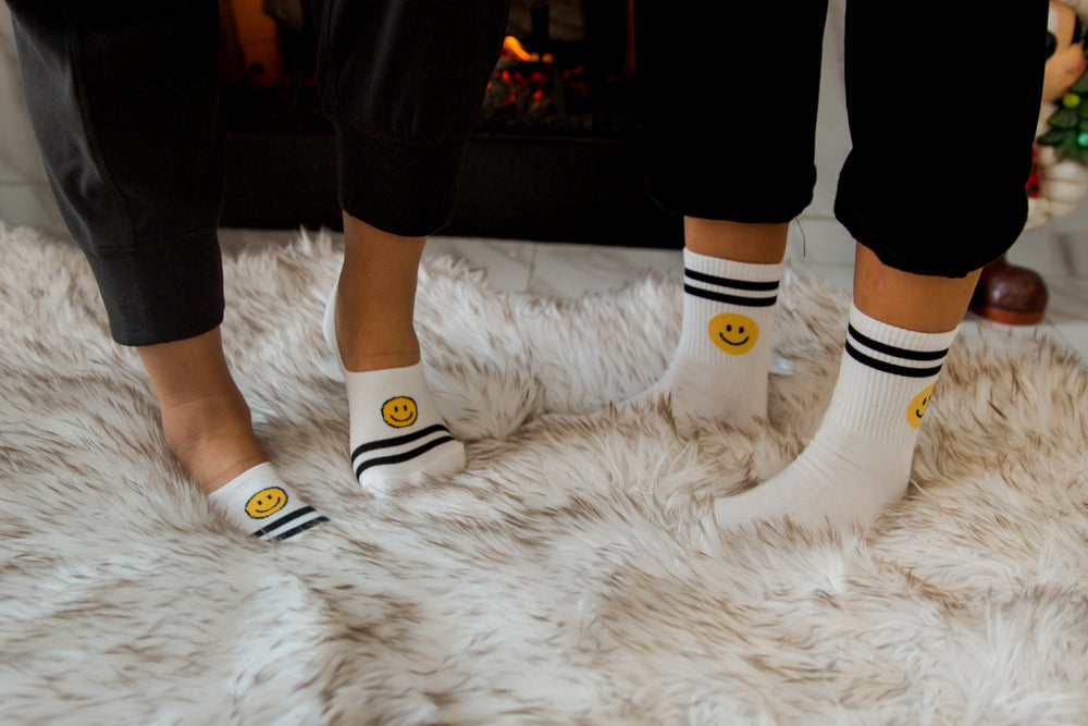 Varsity Smile Crew Socks