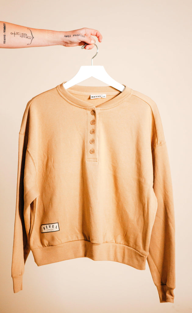 Coffee With Cream Top - Revel Clothing Company