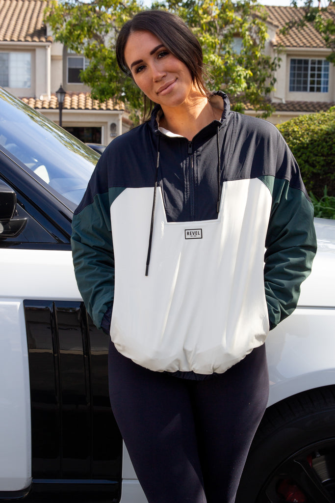 Forest Fleece Lined Windbreaker