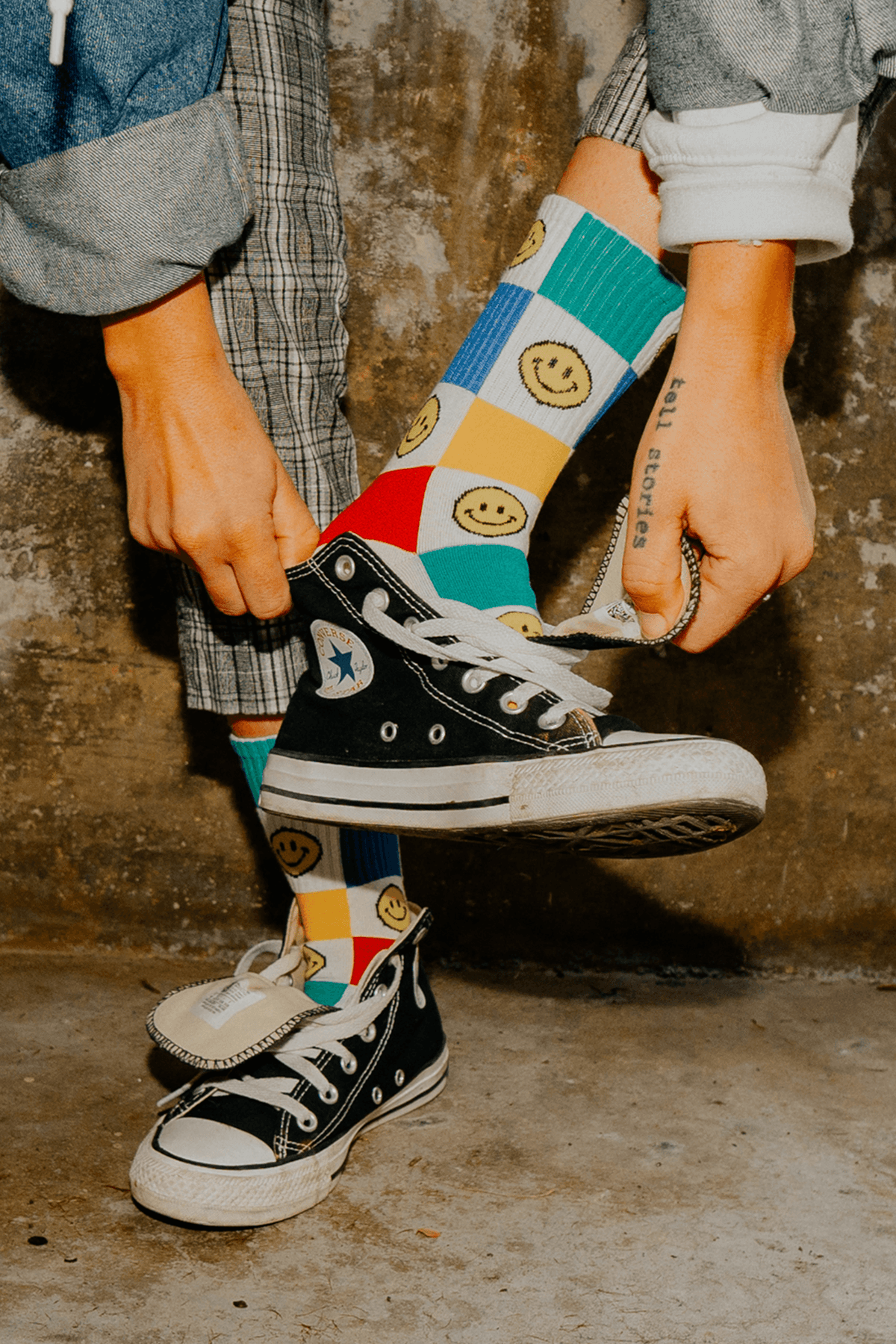 Color Block Sock - Revel Clothing Company